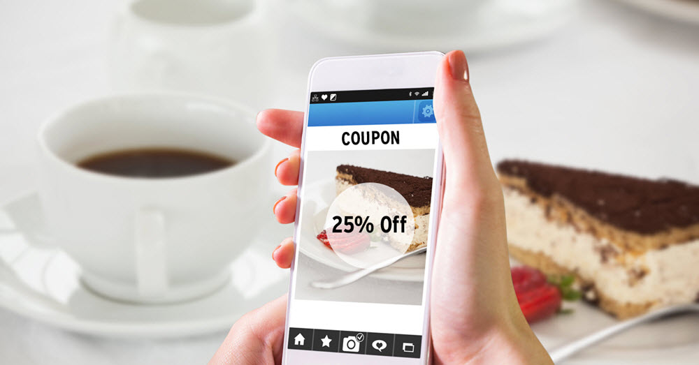 Digital Smartphone Coupons for Restaurants